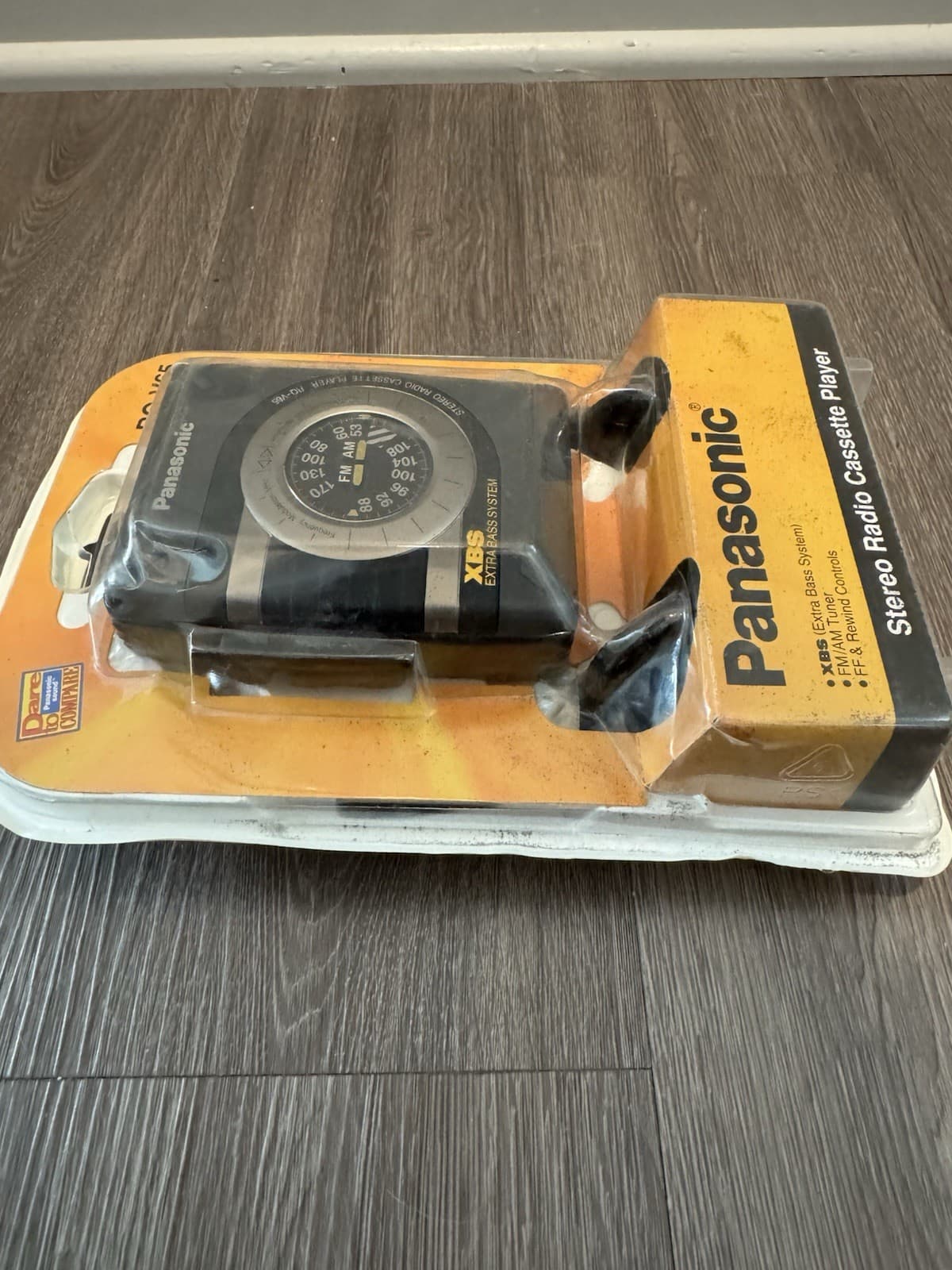 NEW NOS Panasonic XBS RQ - V65 Cassette Player AM/FM Tuner Radio - READ 5