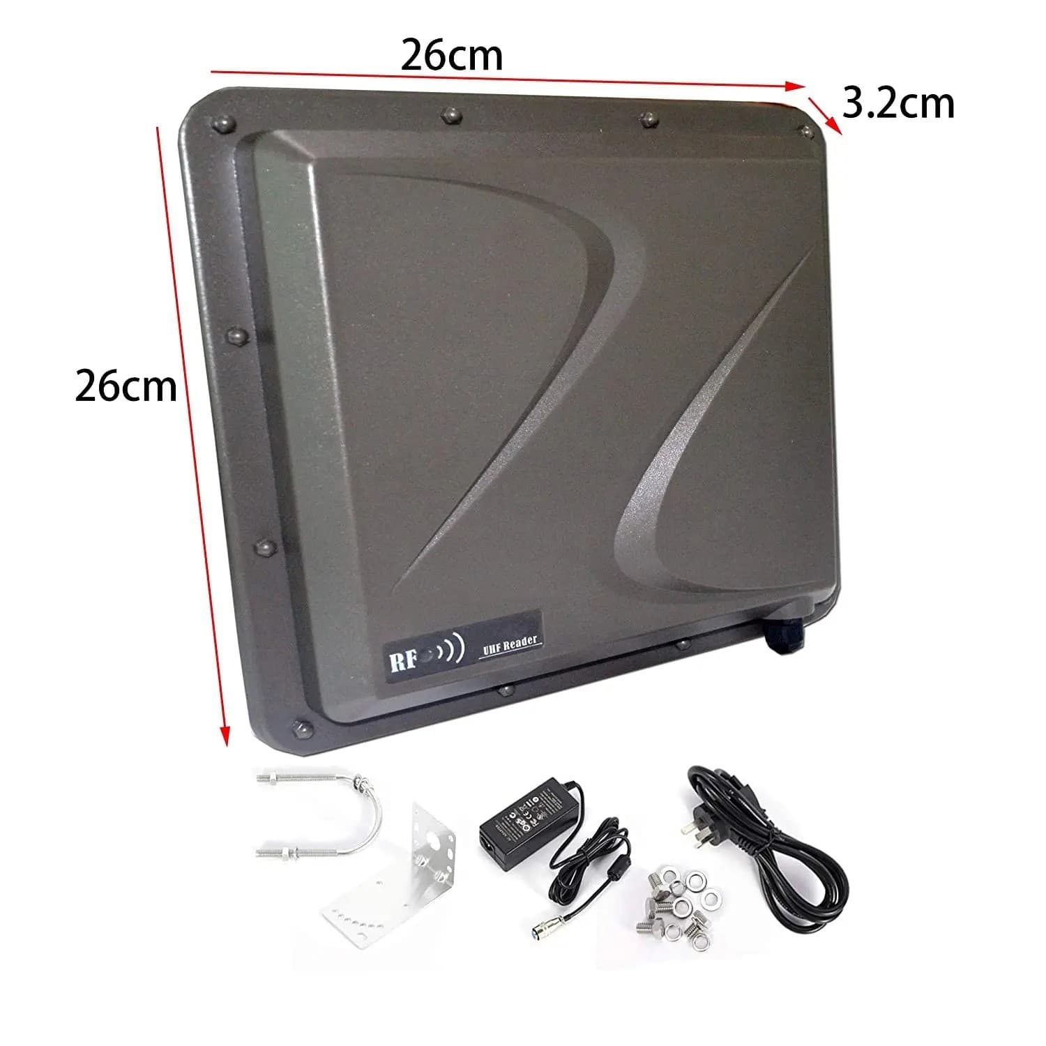 SR692 Long Range UHF RFID Reader 9dbi RJ45 Network Output UHF Integrated Reader