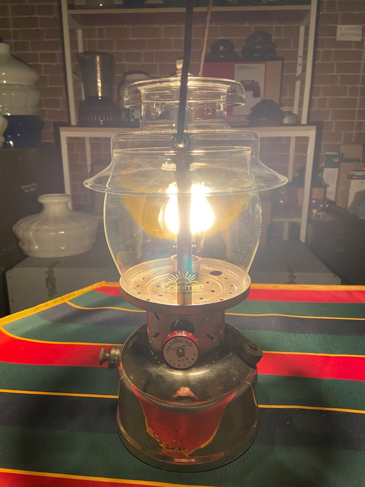 Coleman Lantern 237 Ventilator heat resistant borosilicate glass Reproduction