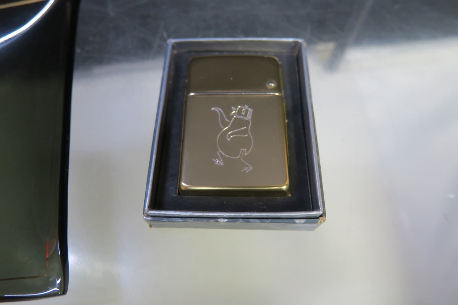 Commonwealth Edison Little Bill Ashtray & Wind Master Lighter MIB 1960's 3