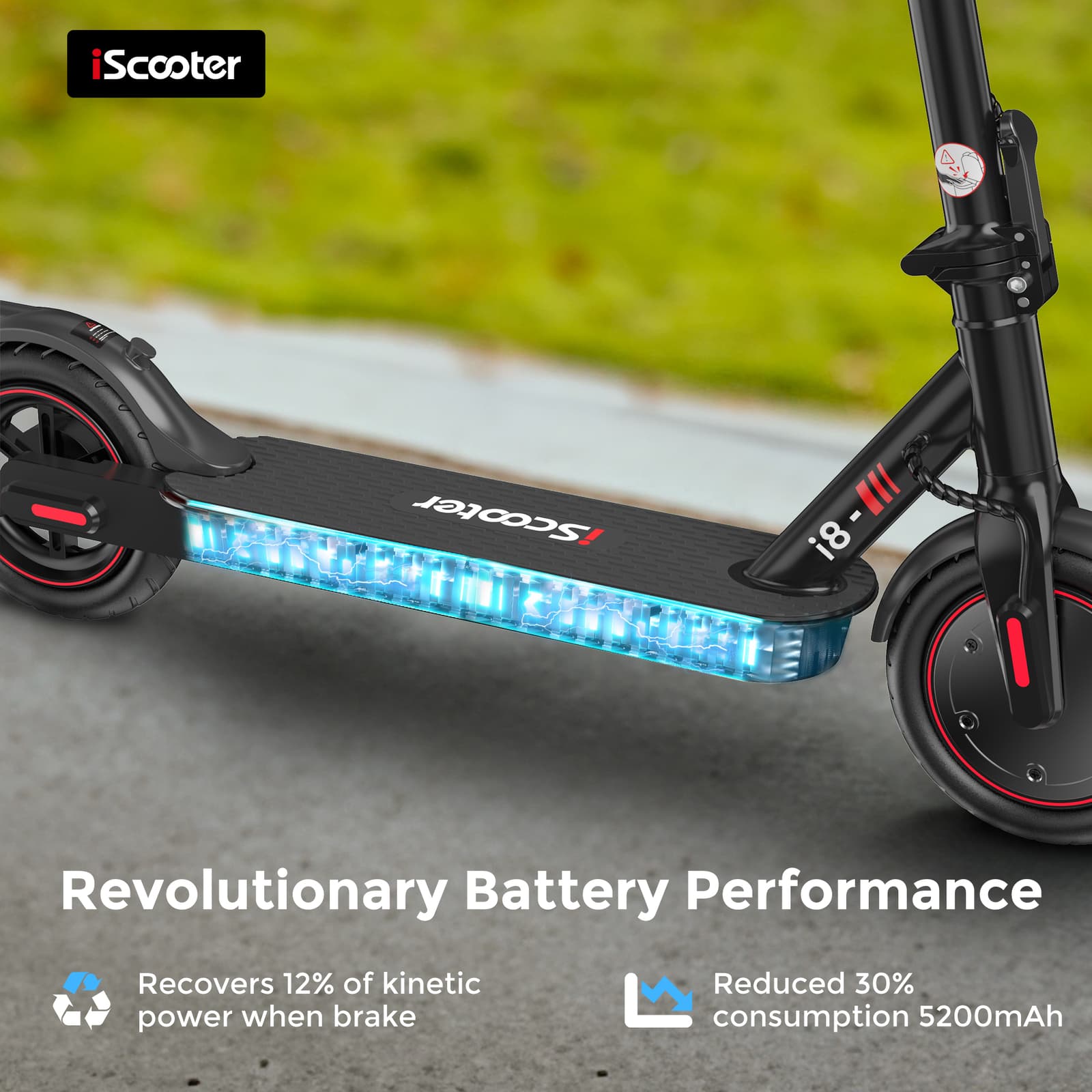 Portable Folding Electric Scooter 350W Long Range 20Km 3-Speed Modes E-Scooter 3