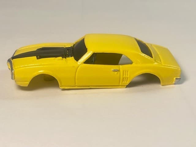 Up for auction is a Resin 1968 Pontiac Firebird HO Slot Car 4-Gear Body 2