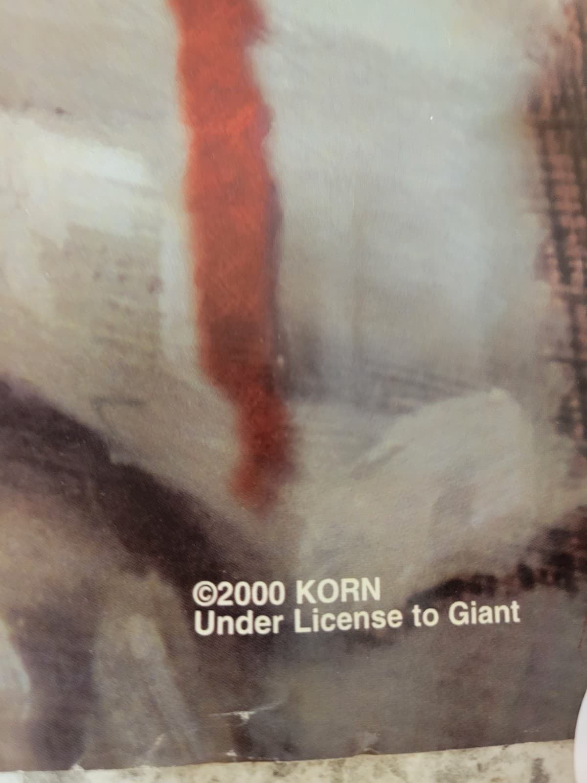 POSTER:DRAWING:  KORN-IN THE CROWD Funky #6207 RARE 2000 FAST SAME DAY SHIPPING 3