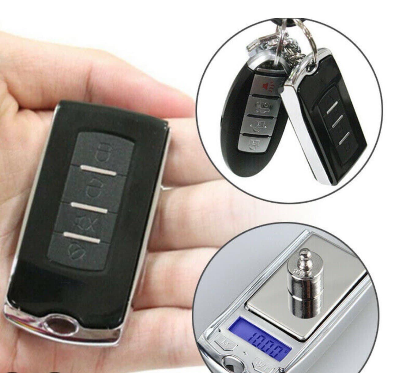 Precision Digital Pocket Scale - Your Go-To 200g x 0.01g Keychain Weigher!