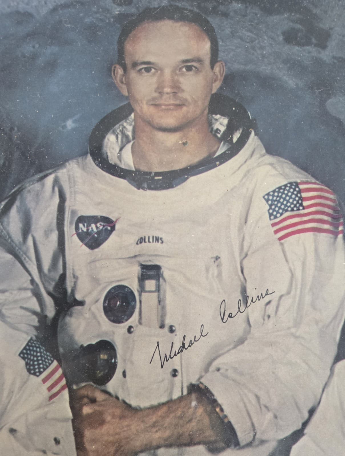 1969 Original Signed Poster  APOLLO 11 NASA Moon, Armstrong, Aldrin Collins 4