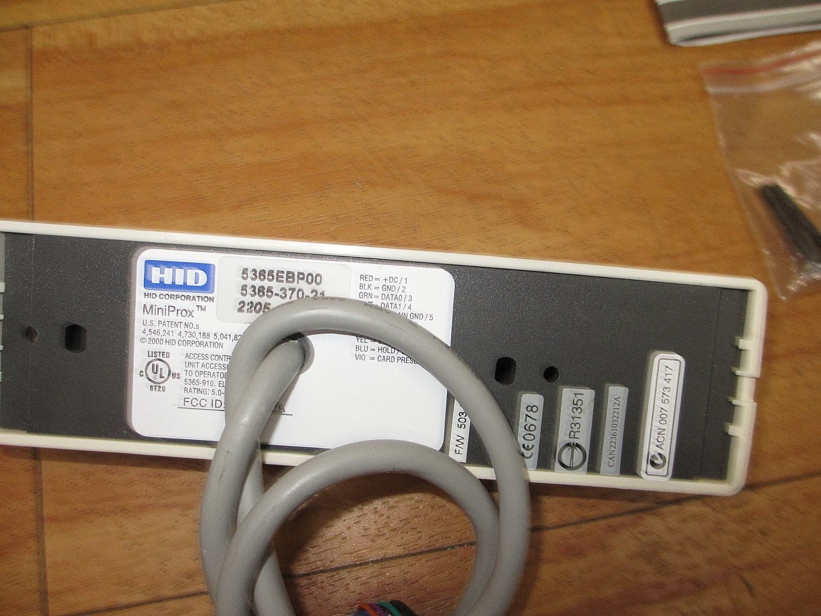 HID 5365EBP00 *NEW OLD STK* Proximity Reader MiniProx 6