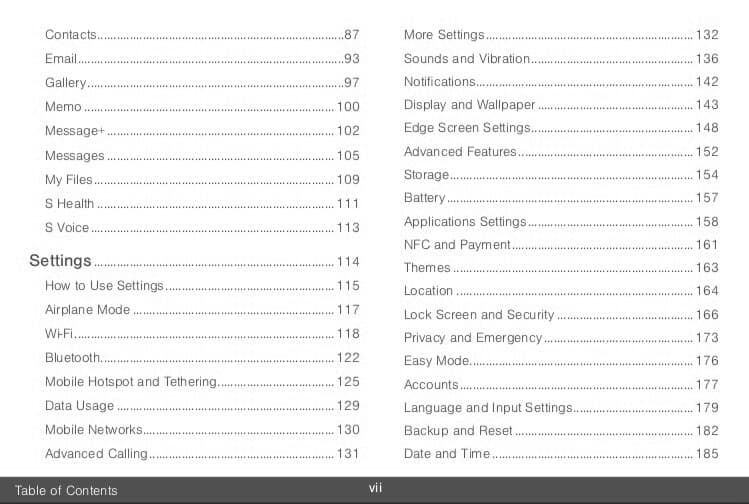 Samsung Galaxy S7 Edge Verizon OWNER'S USER MANUAL 4