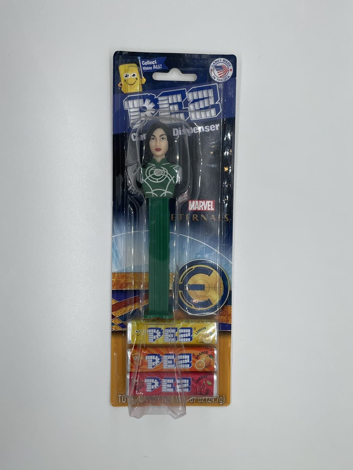 PEZ-Marvel Eternals-SERSEI Dispenser W/Candy