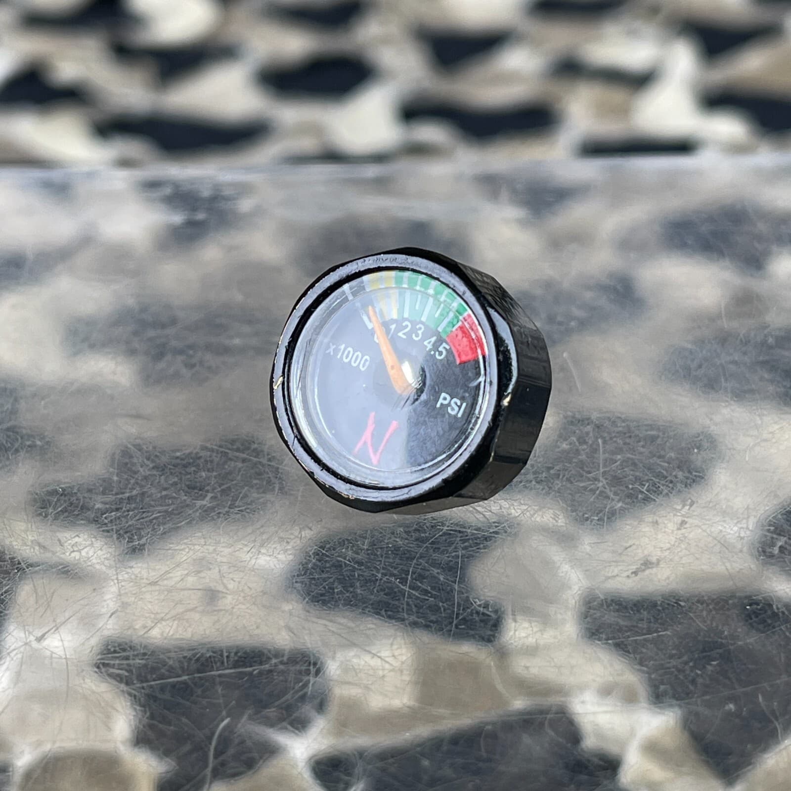 NEW Ninja Ultralite Nano Tank Gauge - Black - 6000 PSI