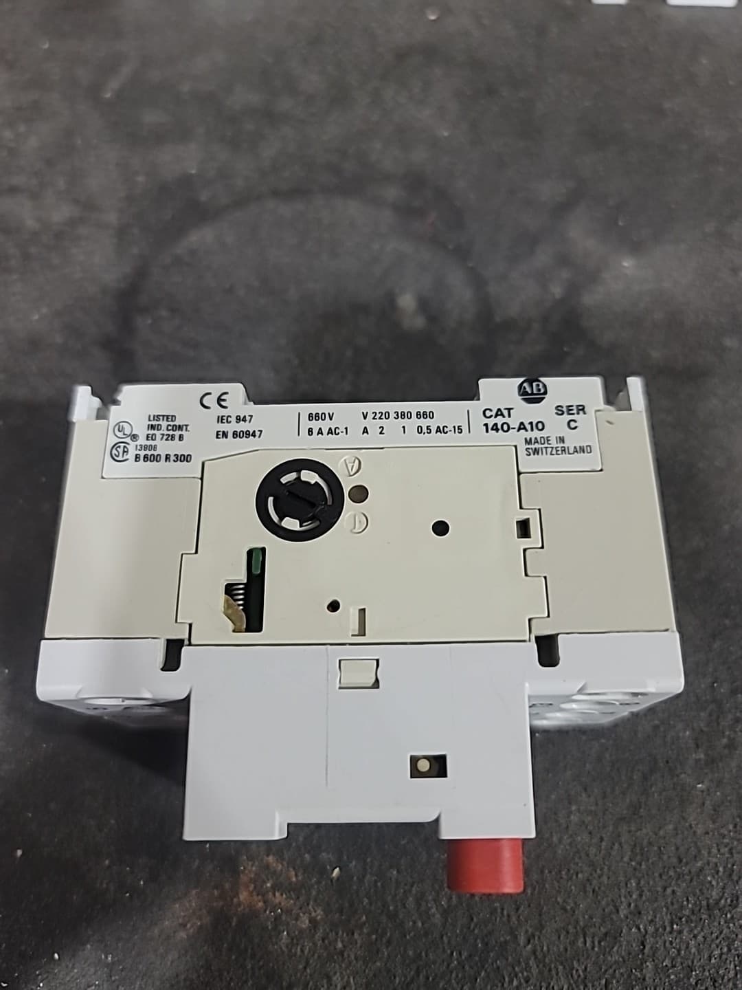 Allen Bradley 140-MN-0400 Ser C CAT Manual Motor Starter-NOS 6