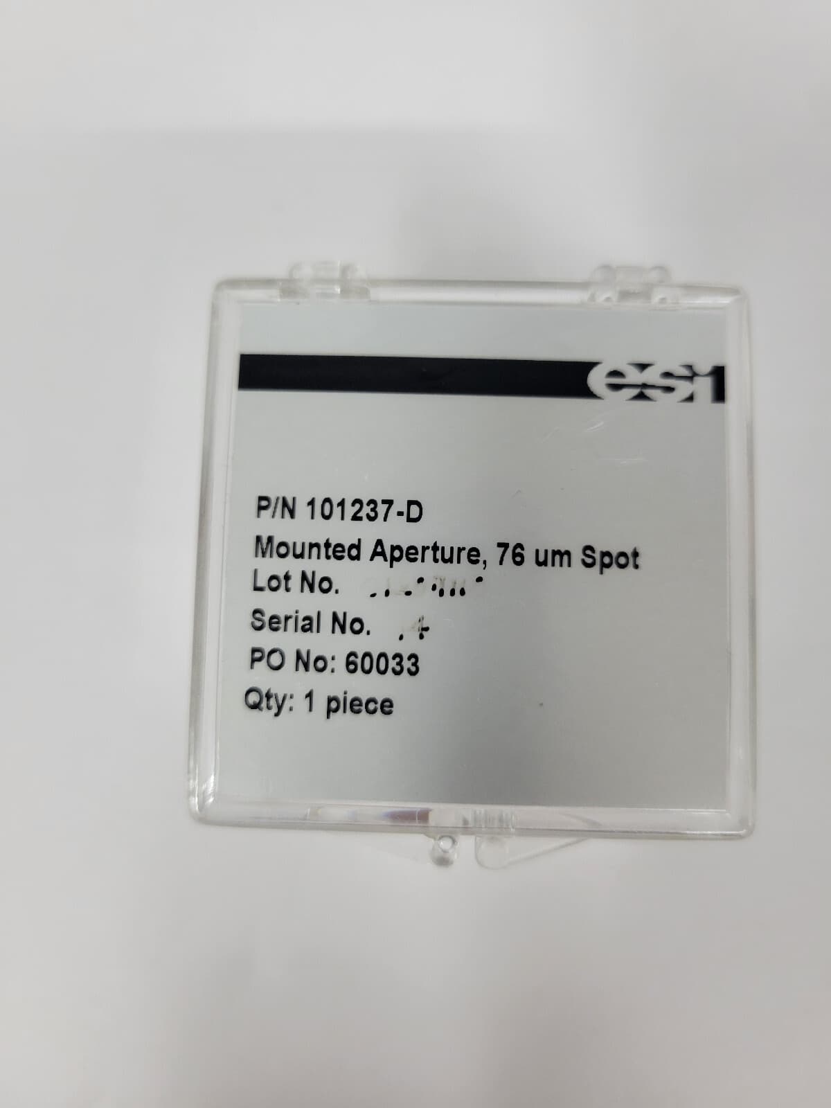 ESI - Laser Optics 76 um Spot Mounted Aperture Precision Pinhole Wheel 101237-D