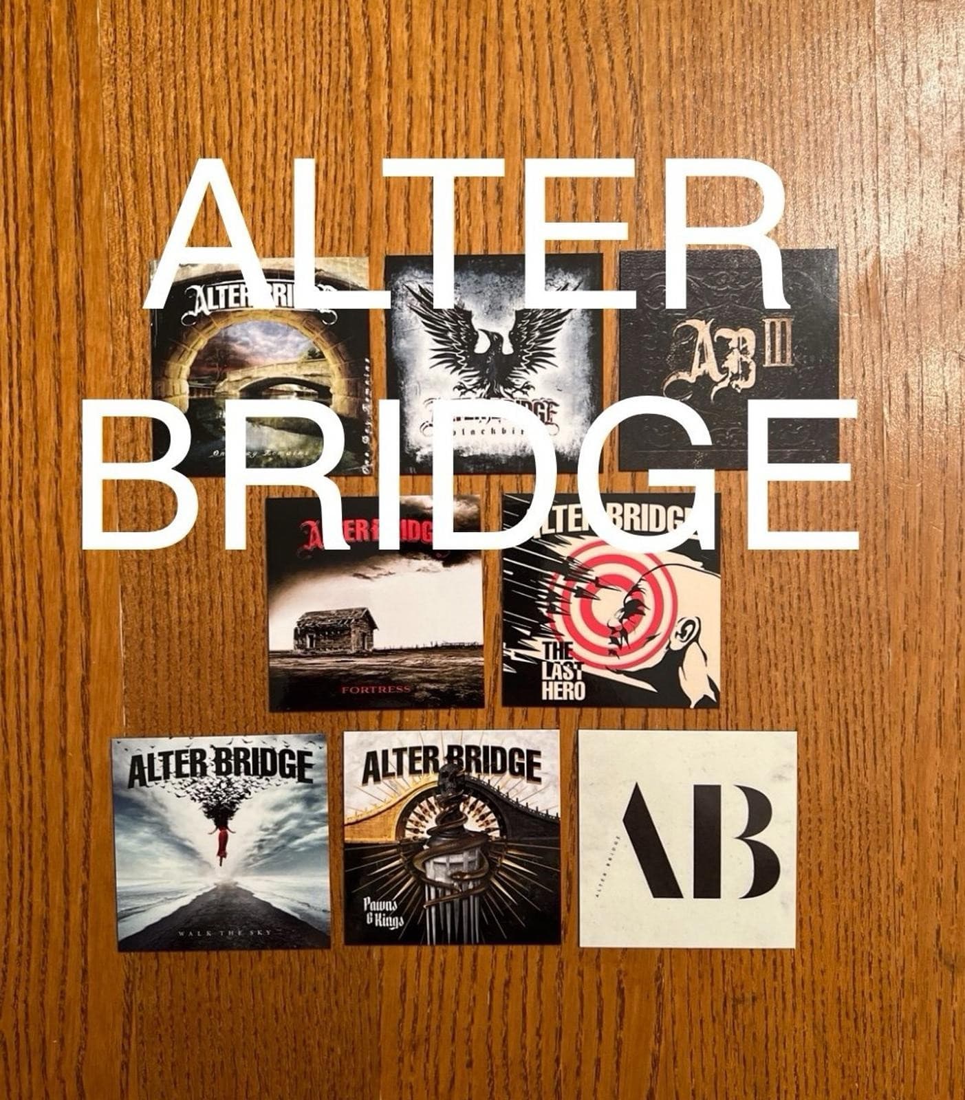 Alter Bridge fridge magnets