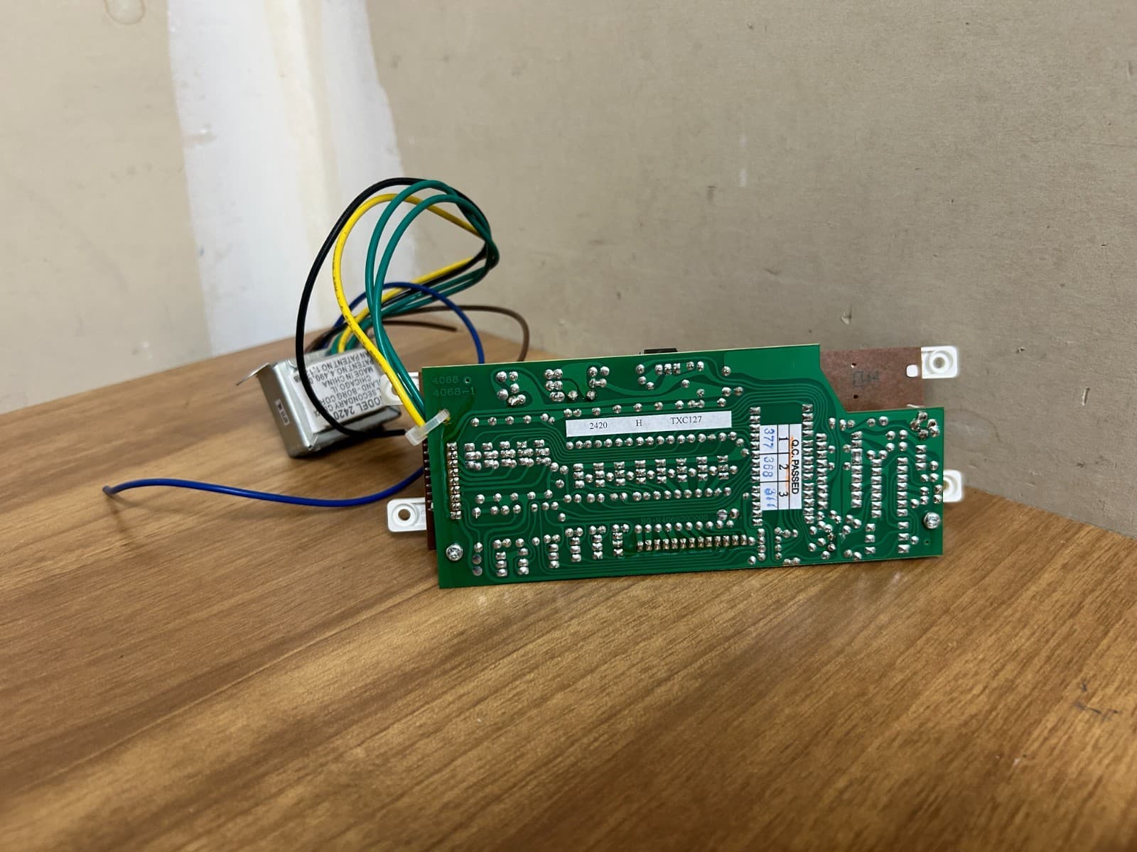 Rauland Borg 2420A Digital Clock Timer Module w/ Transformer Power 3