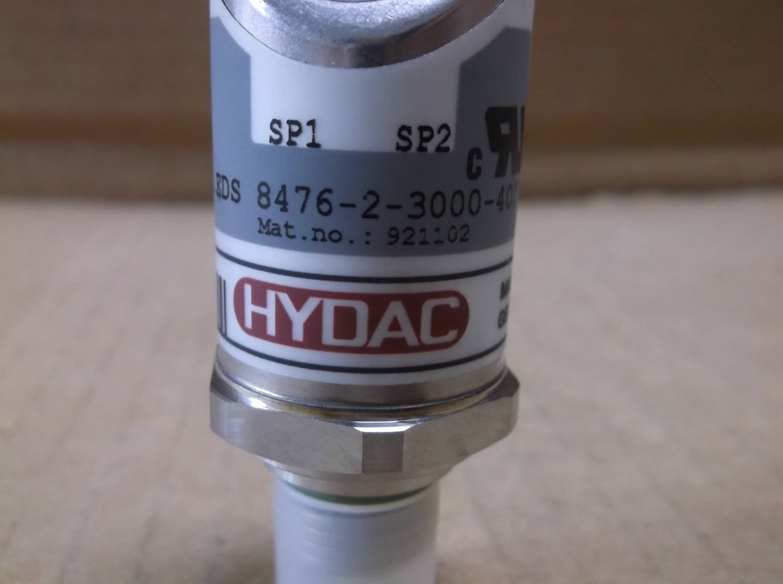 EDS 8476-2-3000-400 Hydac NEW In Box Pressure Switch Sensor 921102 4