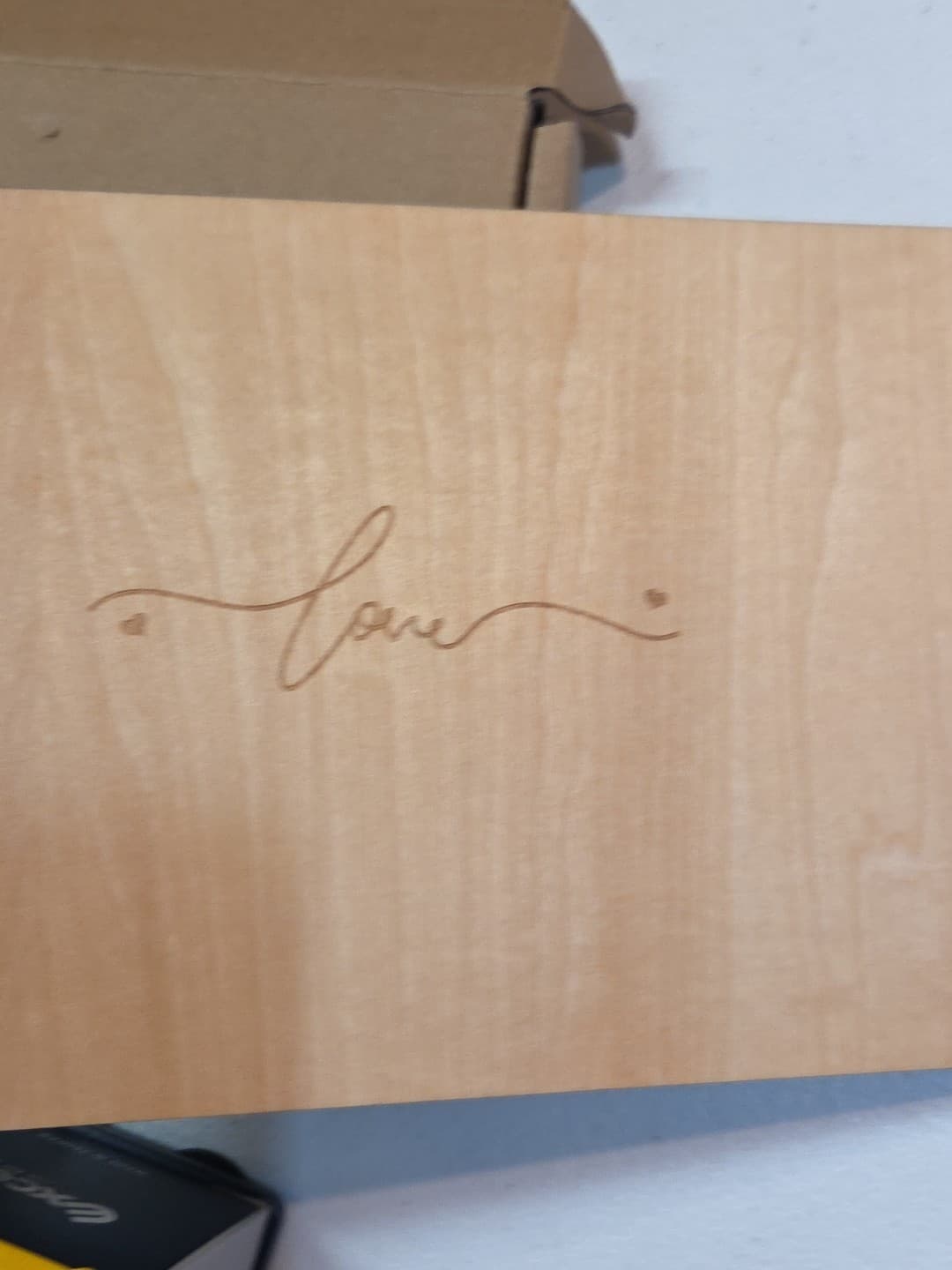 Rustic Wooden Guestbook Love Wedding Anniversary Party Sign-In Book New 3