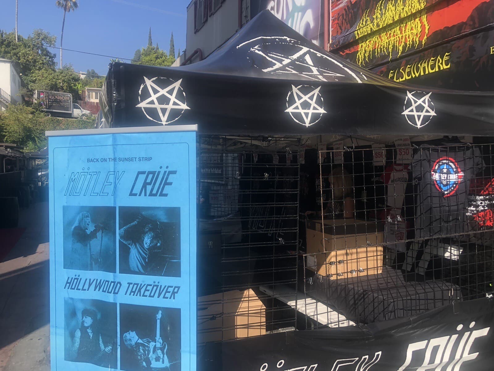 MOTLEY CRUE SUNSET STRIP 10/09 TAKE OVER POSTER #18/100  RARE SOLD OUT LOOK!! 4