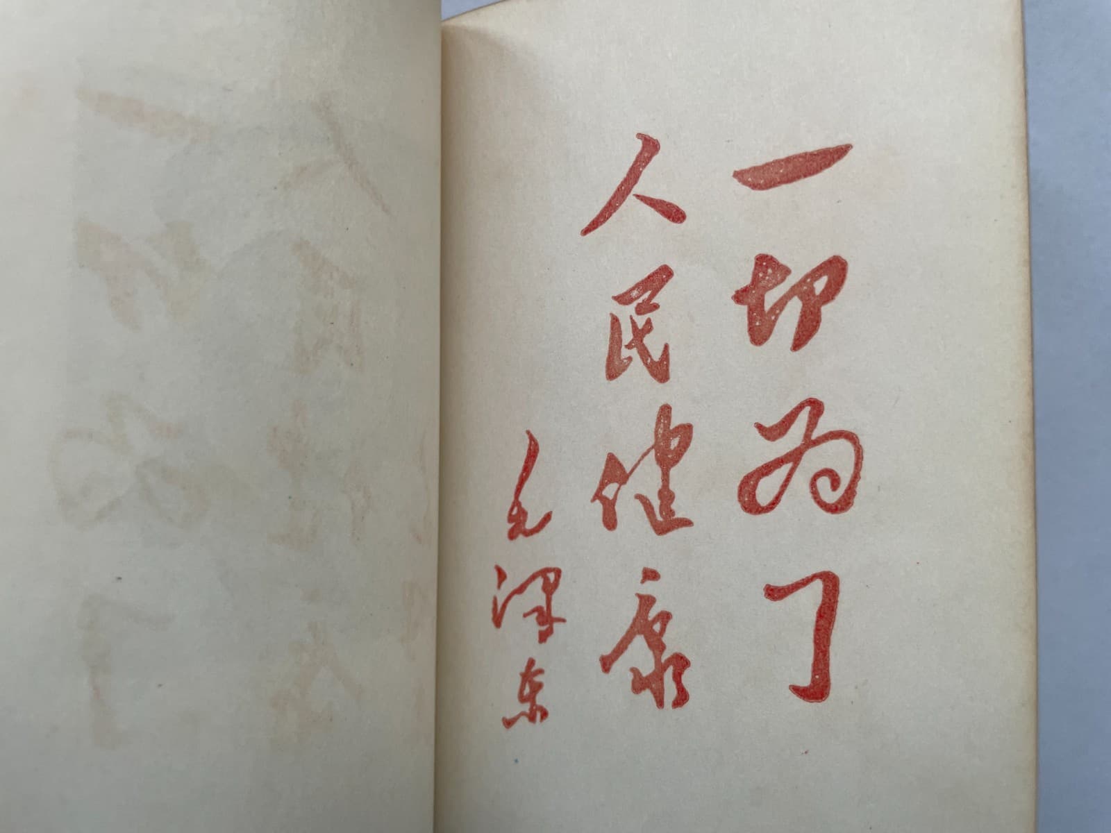 1969 Original Red Book Medical Manual China Culture Revolution Barefoot Doctor 6