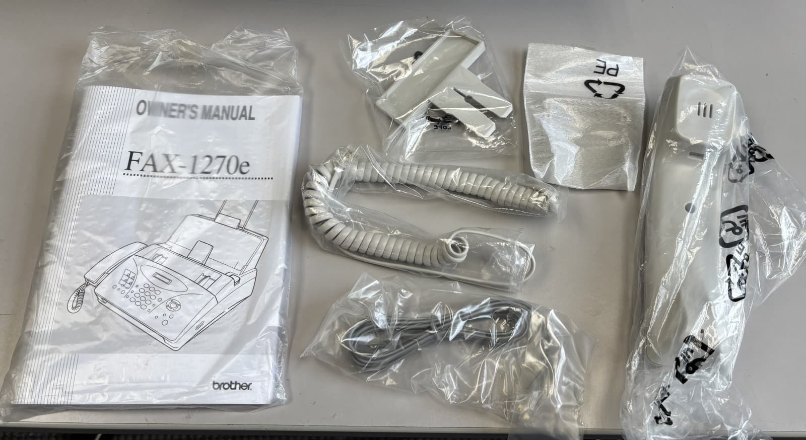 Brother IntelliFAX 1270e Plain Paper Thermal Fax Phone Copier Factory Refurb 3