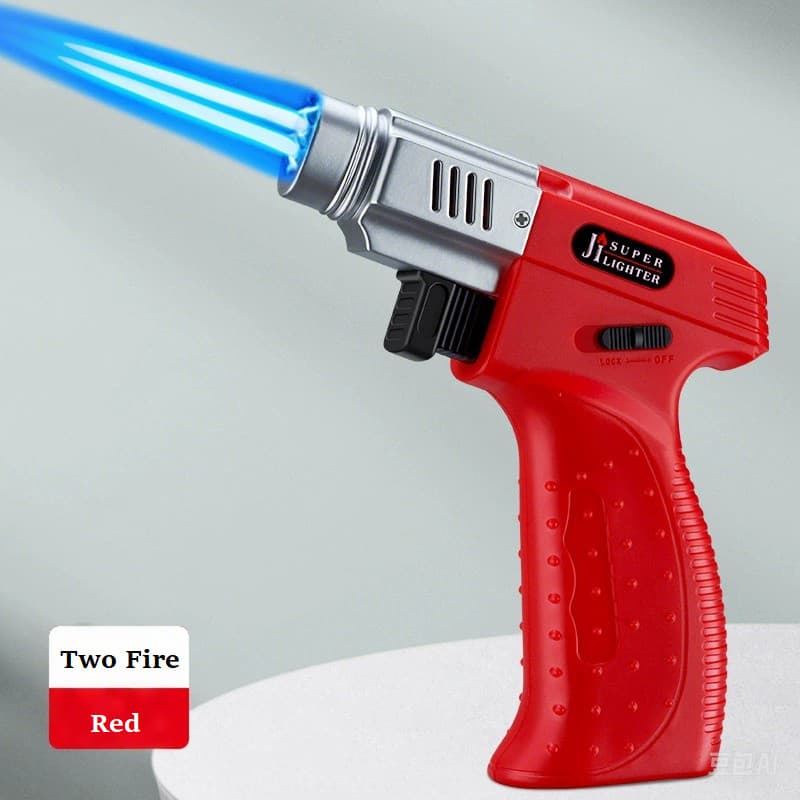 Invertible Locking Flame Torch- Adjustable Flame, Electronic Ignition, Multi-Use 4