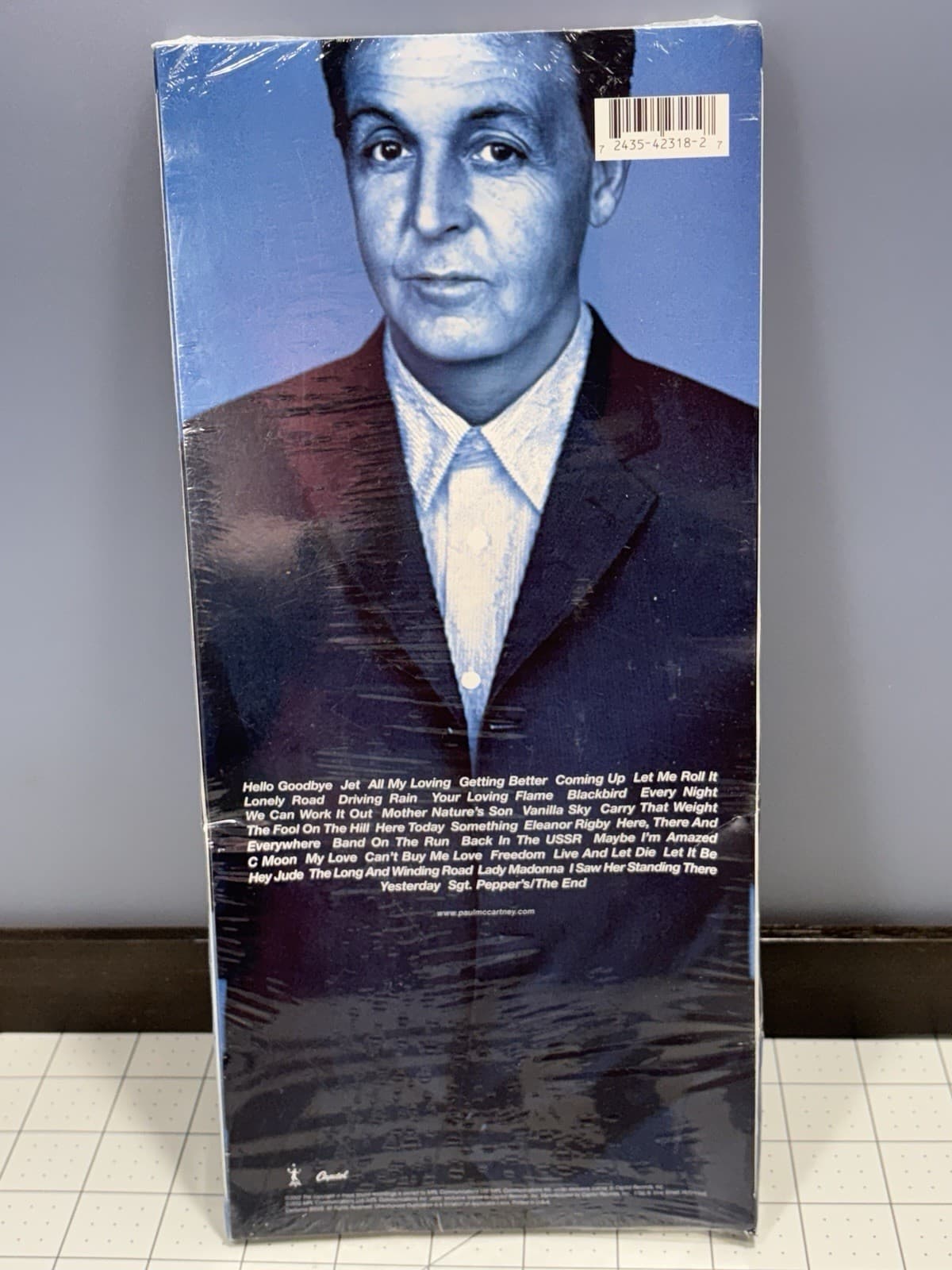 Paul McCartney Back In The U.S. Tour 2-CD Set w/ Collectors Book Sealed Long Box 2