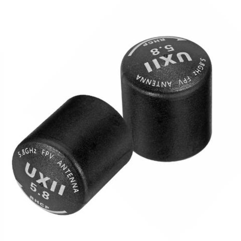 Realacc 2 PCS Super mini UXII Stubby LHCP/RHCP Antenna Case 6