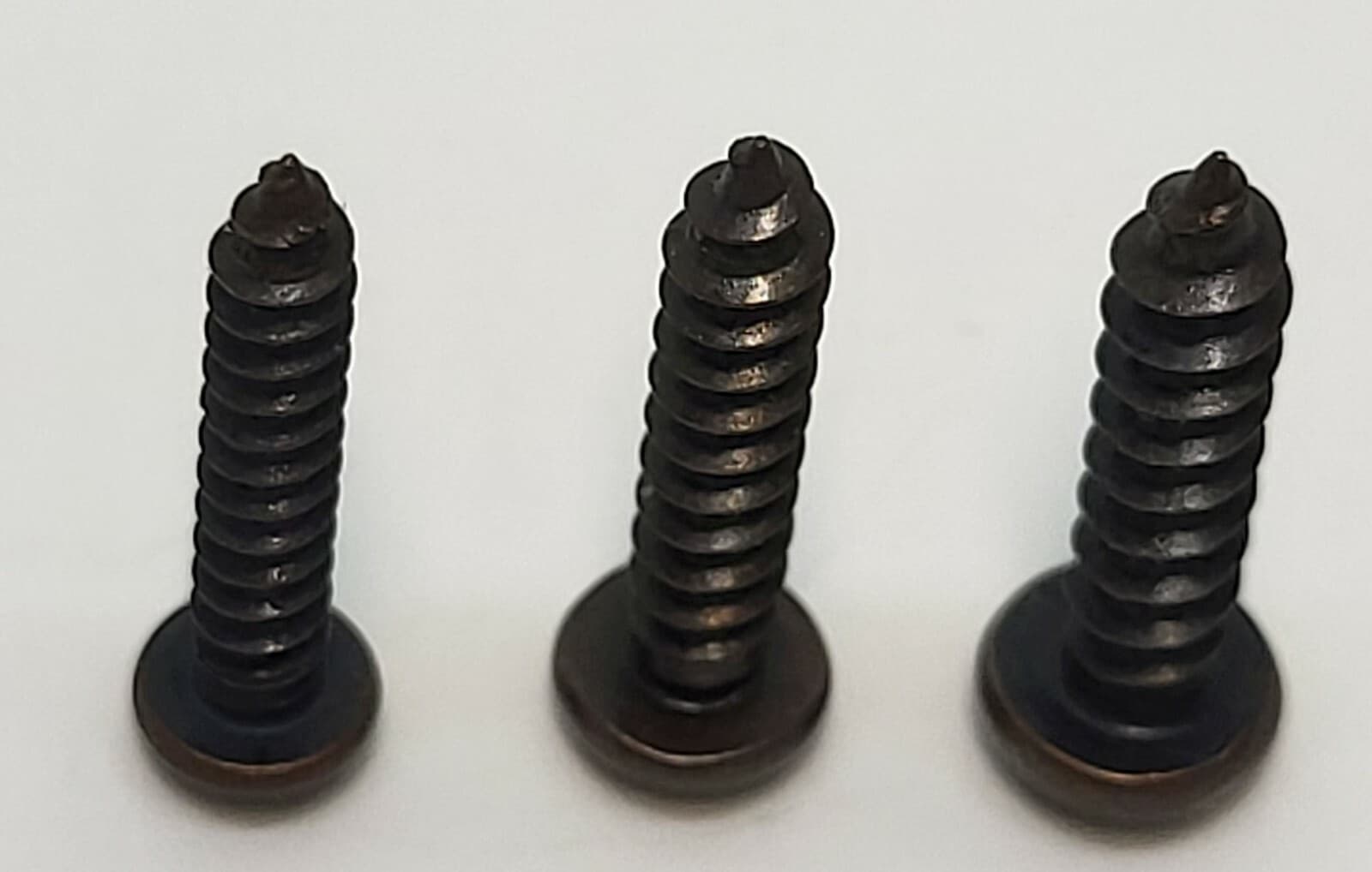 #4 #5 #6 x 5/8 Round Head Screws Bronze Plated Steel Small Phillips antique bras 4