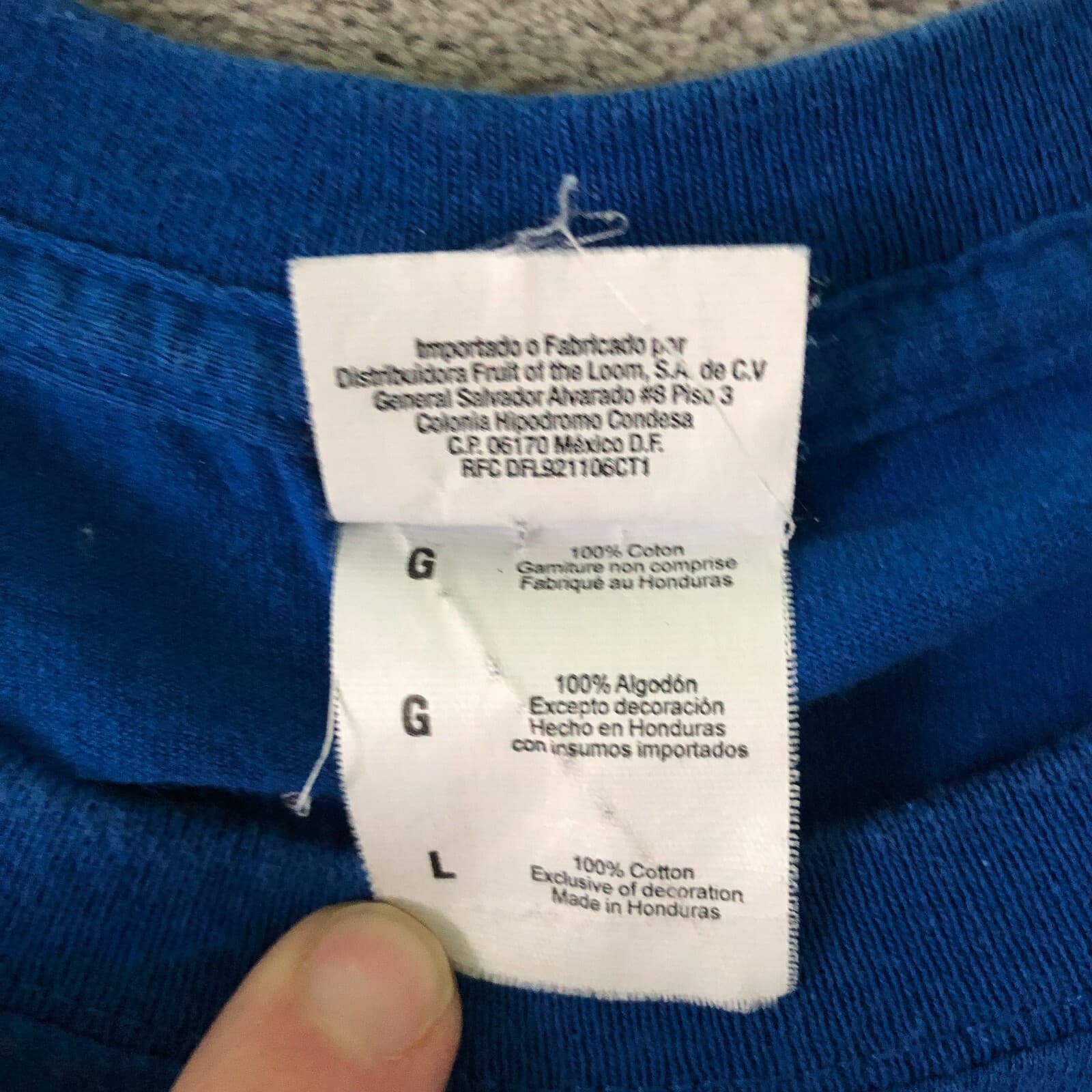 Rolex Kentucky Three Day Event Volunteer 2014 TShirt Unisex Large Blue Eventing 3