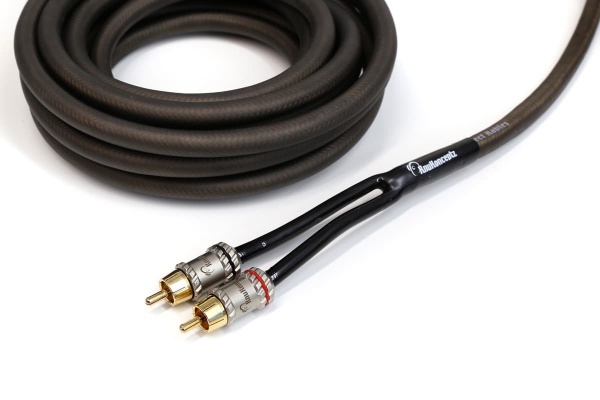 KnuKonceptz Krystal Kable 2 Channel Twisted Pair OFC RCA Cable 1/2M to 8M length 2