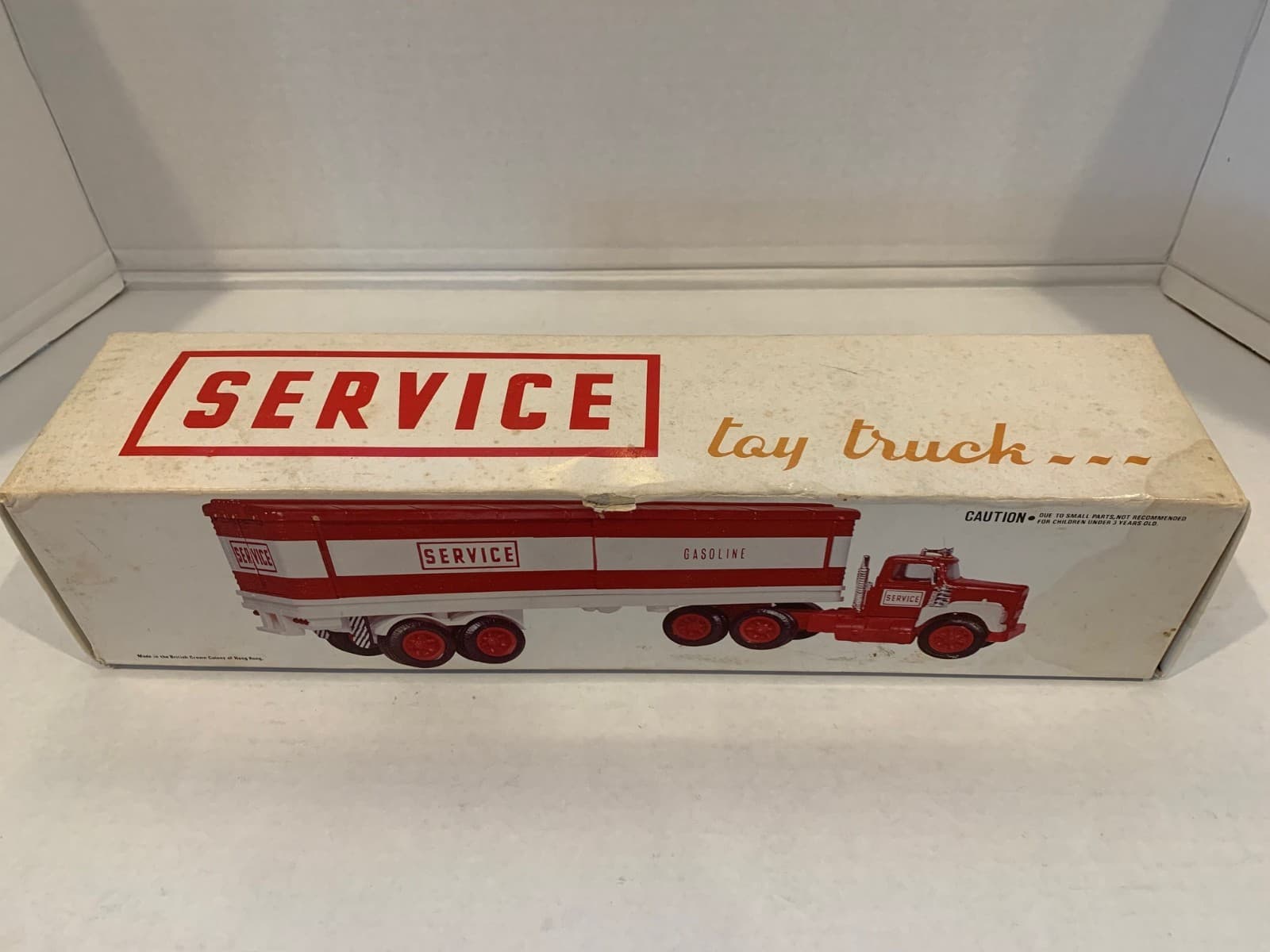 *** RARE *** SERVICE - HESS box truck with barrels 2