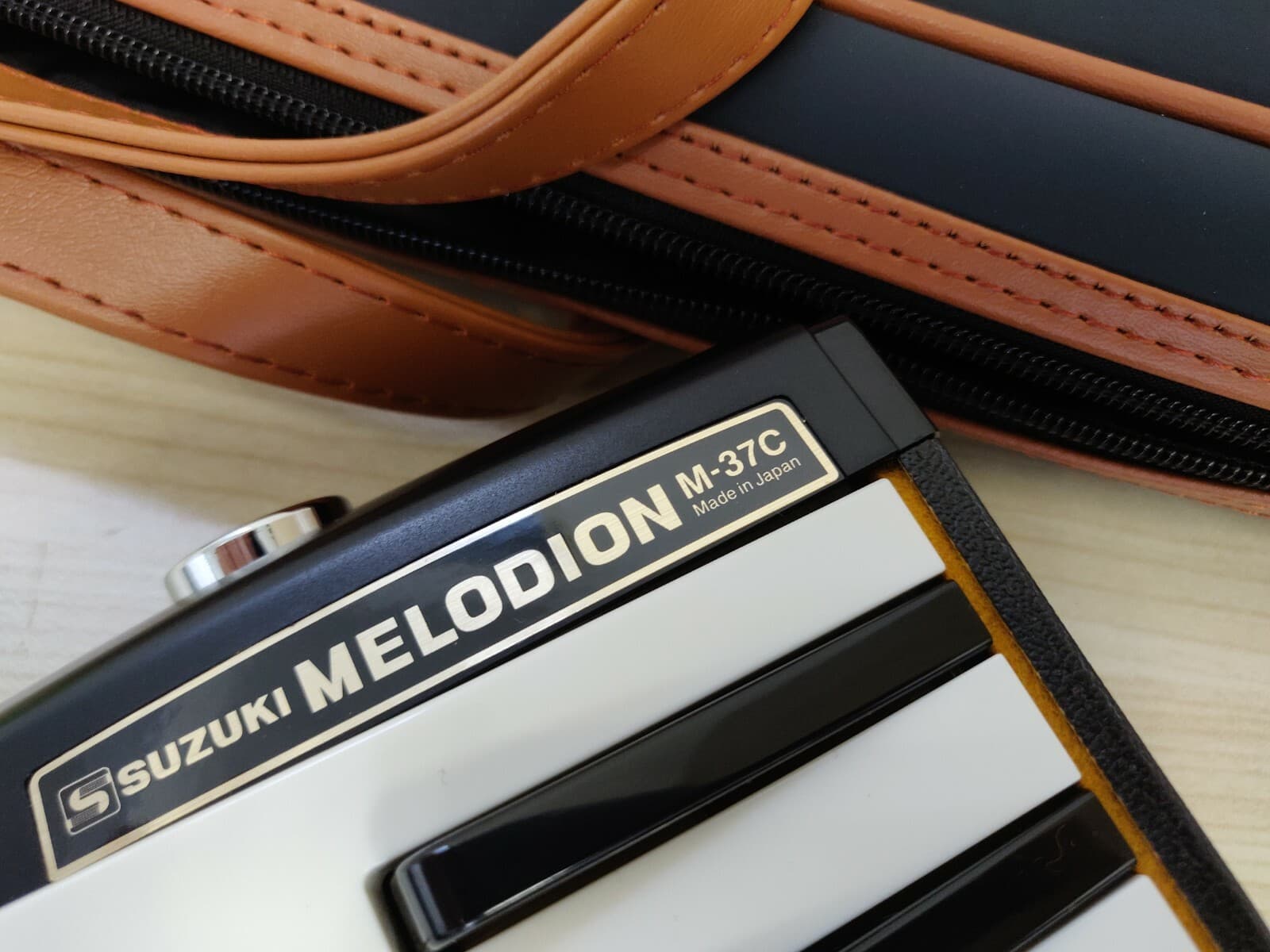 SUZUKI M-37C Melodion Alto Wind Keyboard Harmonica Brand New with Soft Case 5