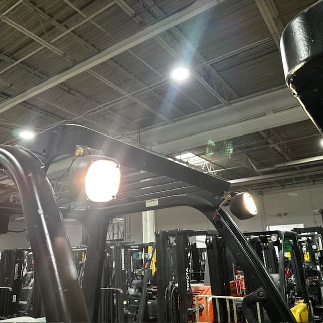 2018 Yale GLC060VX 6000lb Used Forklift Triple Mast LP Gas Sideshift 6