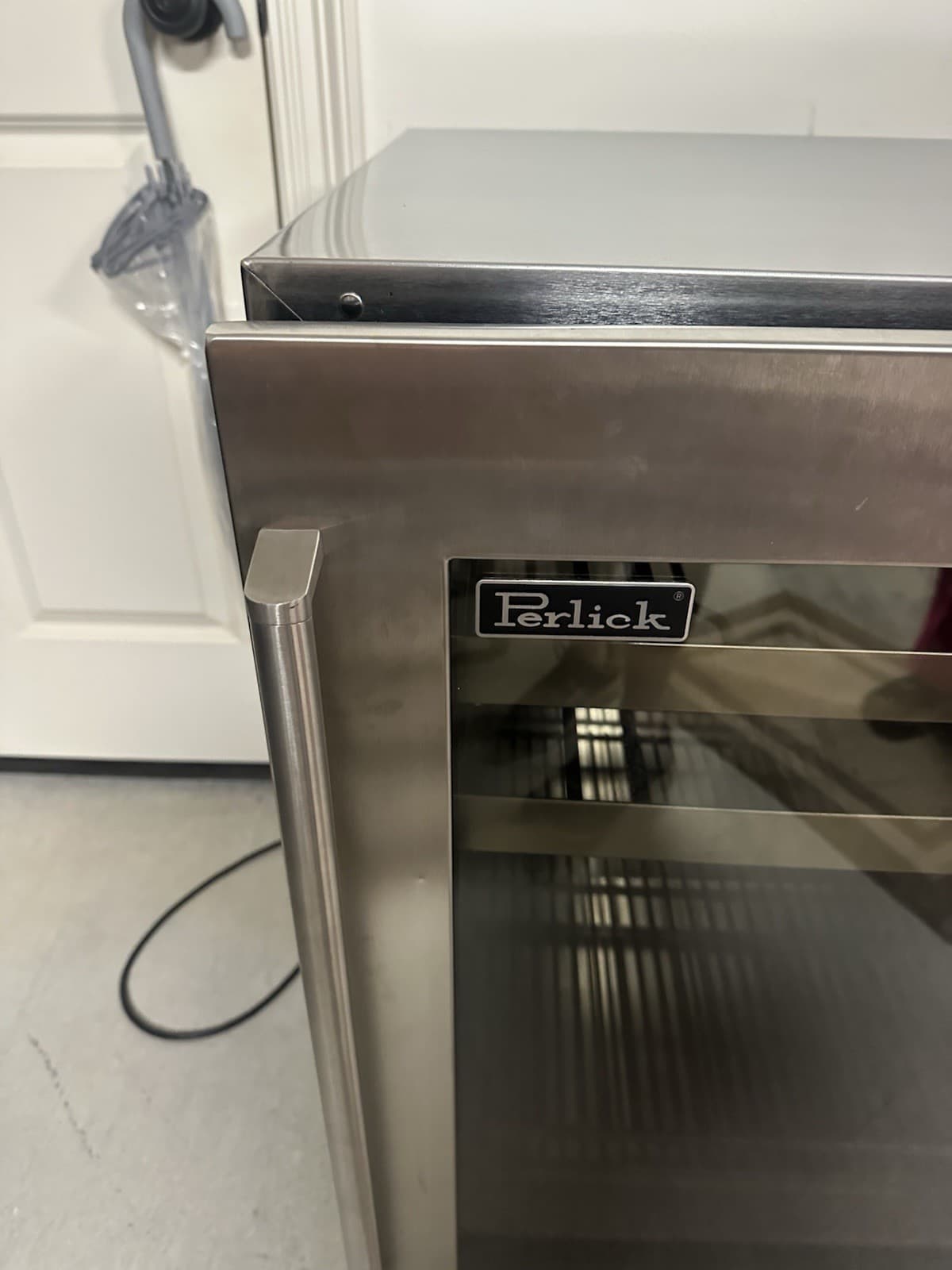 PERLICK Signature Series 24" Undercounter Wine Cooler Fridge - HP24BS-3-3R 3