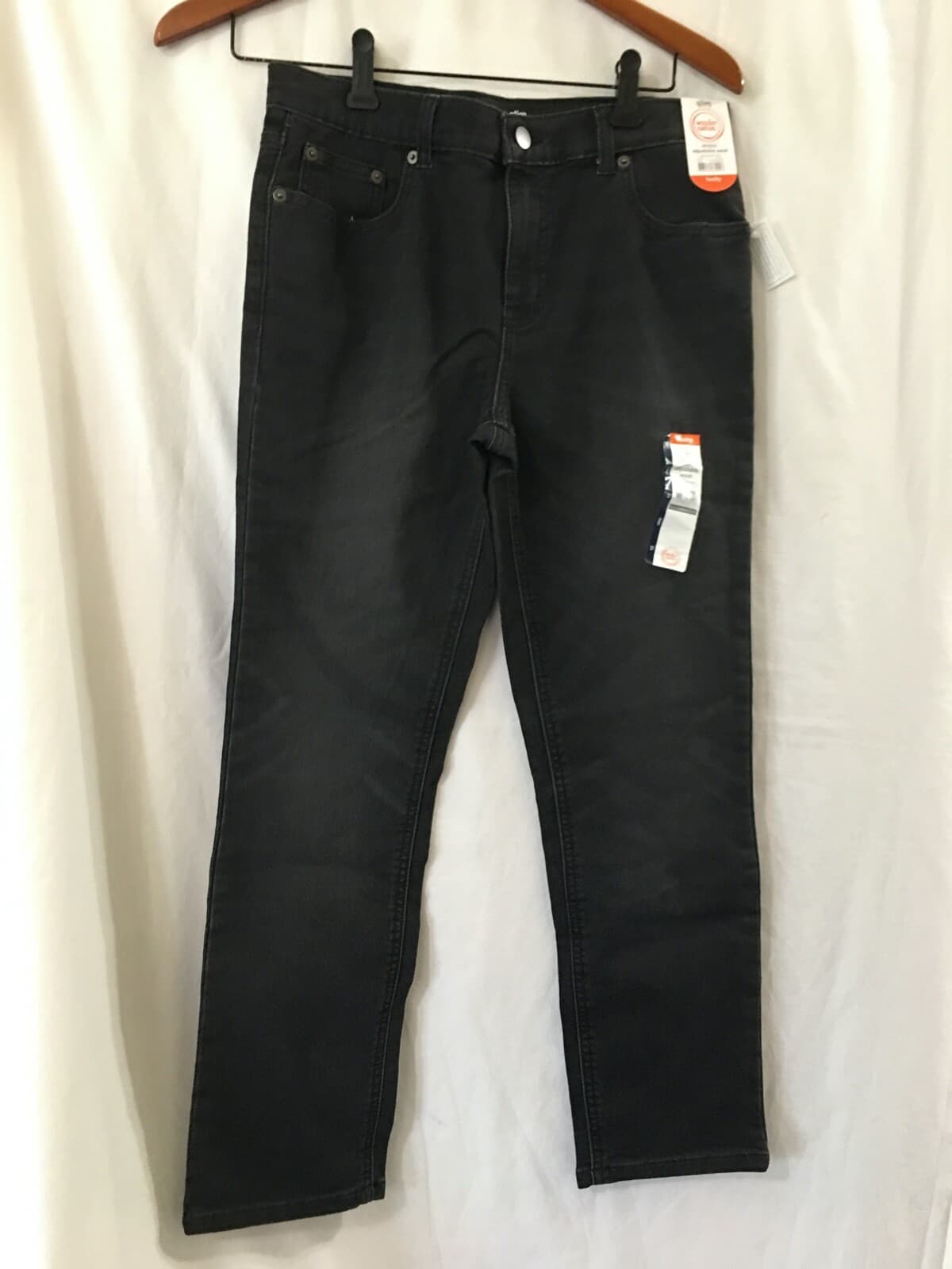 New Wonder Nation Boys slim Knit Black JeansStretch Adjustable Waist U pick