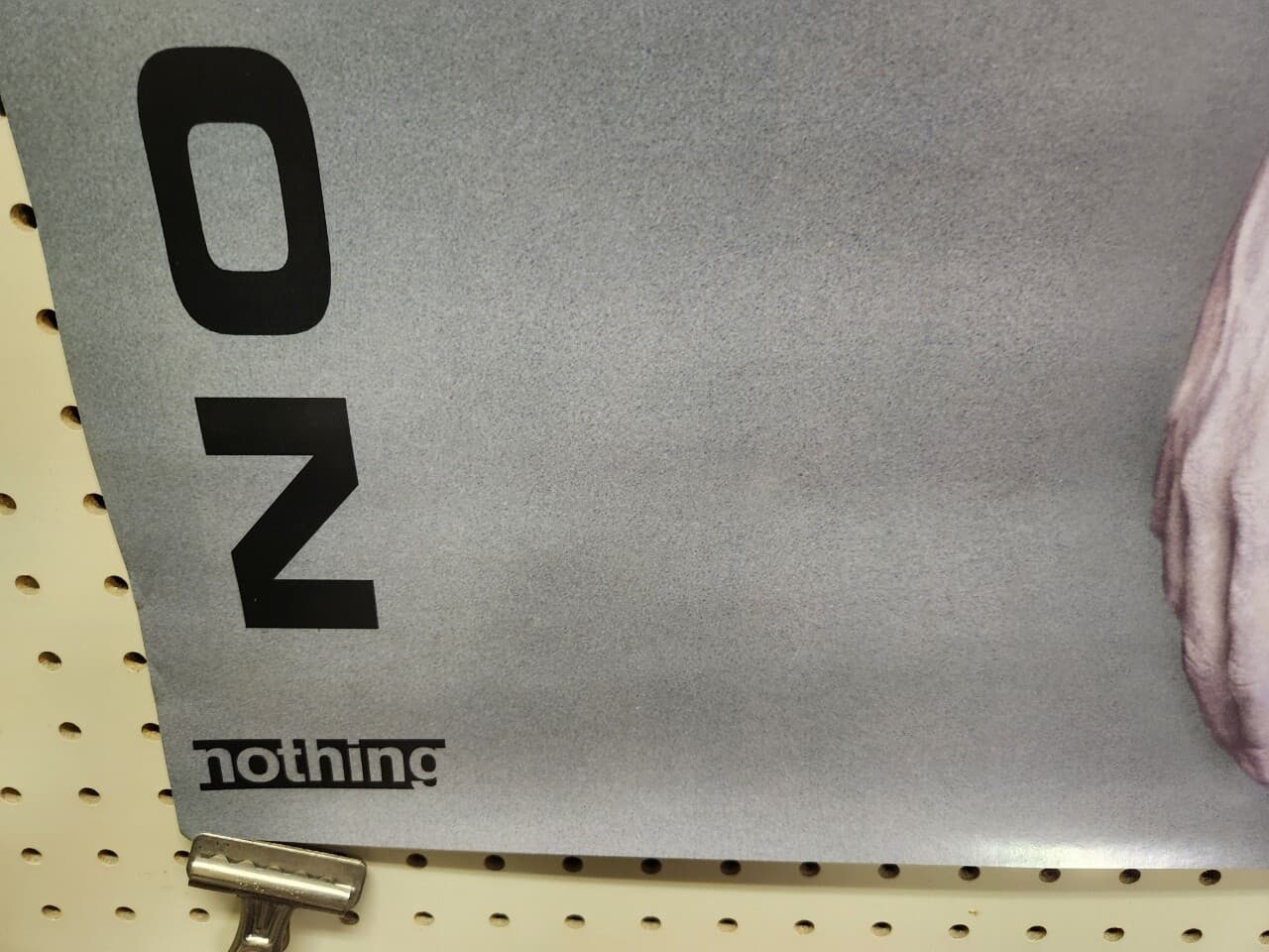 Marilyn Manson 1998 Mechanical Animals HUGE 3'x4' promotional subway poster EXC 2