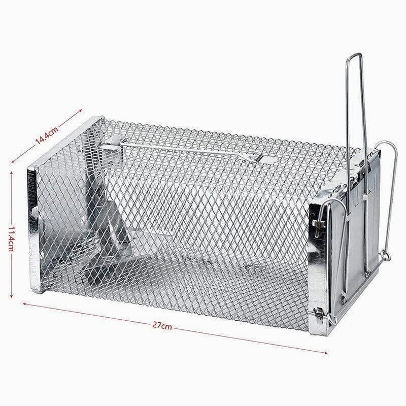 Mouse Trap Rat Trap Rodent Trap Live Catch Cage Easy to Set Up and Reuse 6