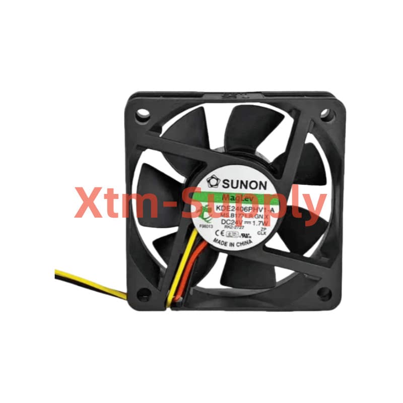 1pc brand new SUNON KDE2406PHV1-A DC24V 1.7W 6CM cooling fan