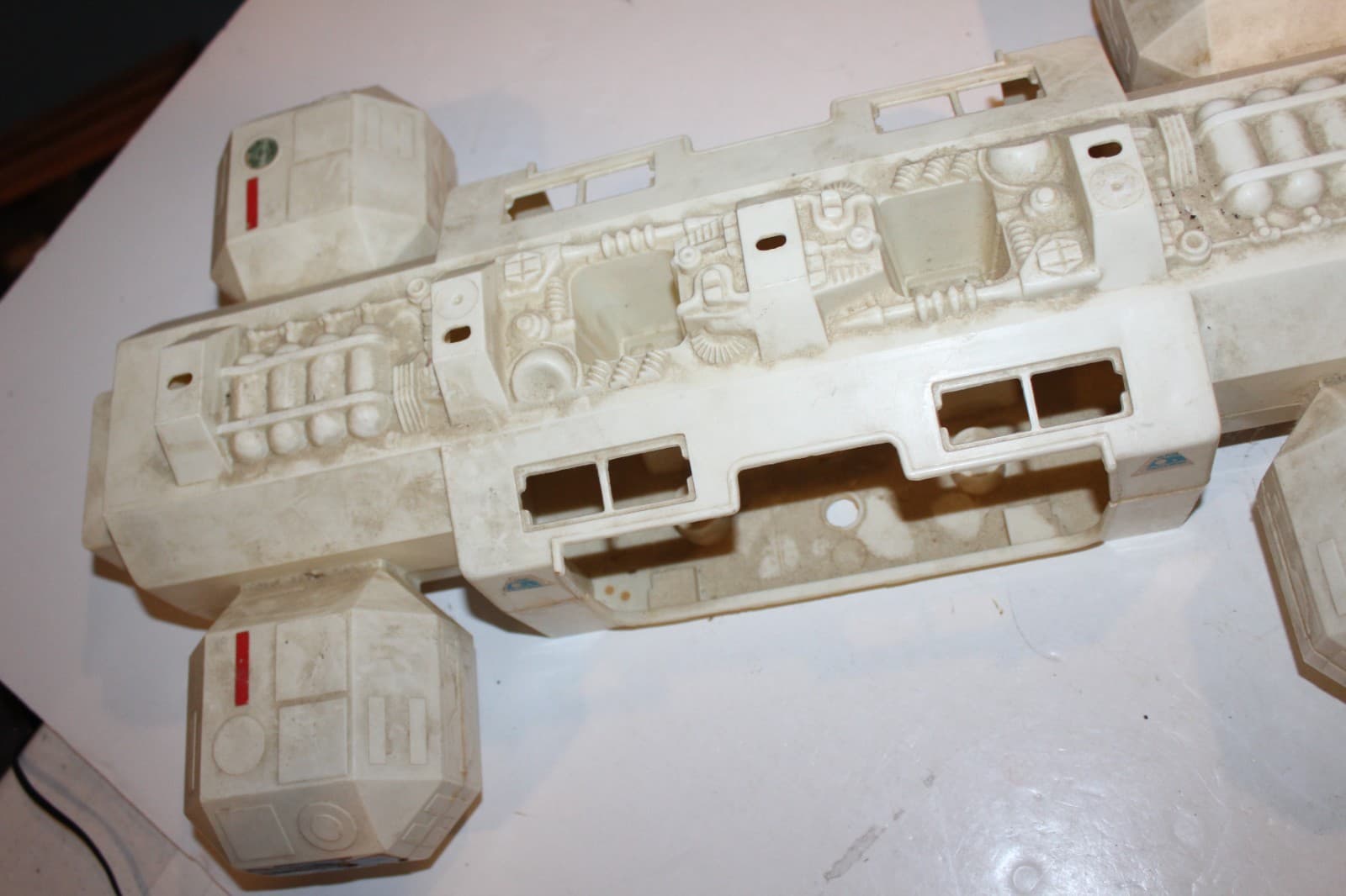 RARE Space 1999 Eagle 1 Spaceship Model Toy 1976 ATV LARGE Plastic VTG Parts HTF 5