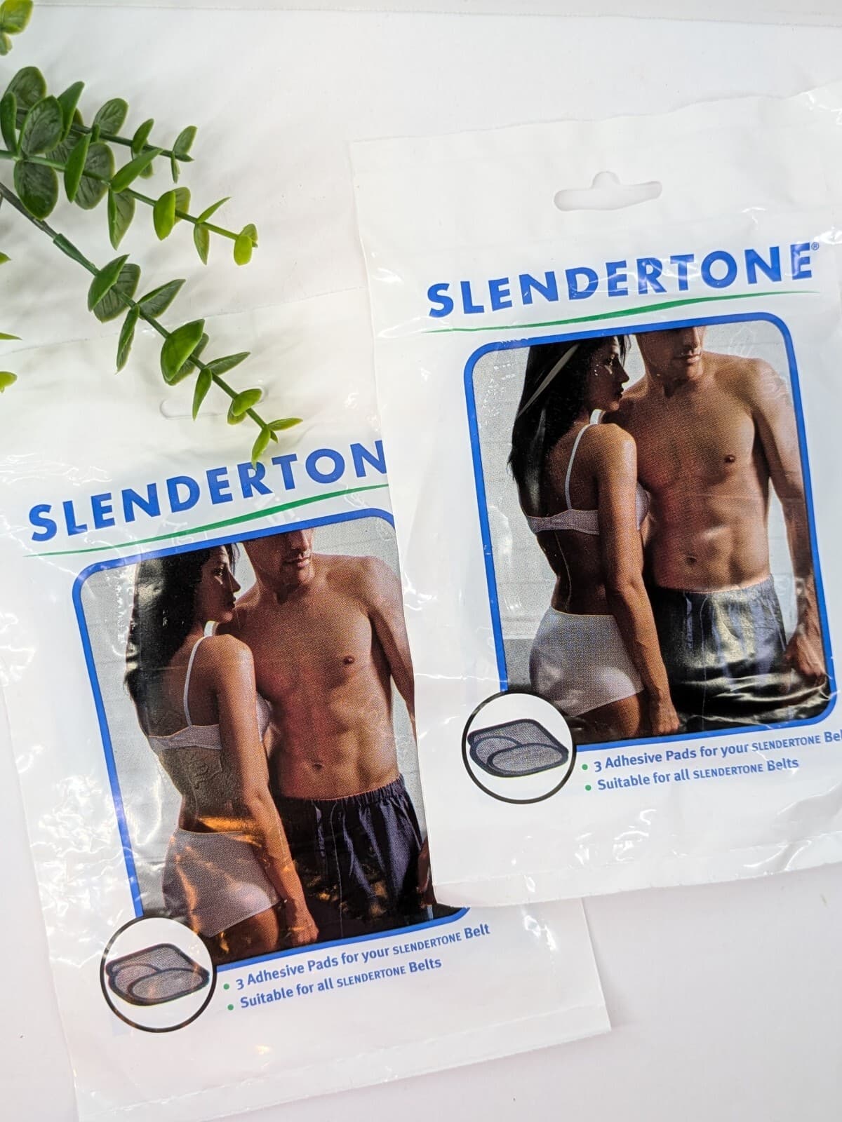 LOT 2!🚨Slendertone Replacement Abdominal Toning Pads 6 TOTAL Adhesive for Belt 2