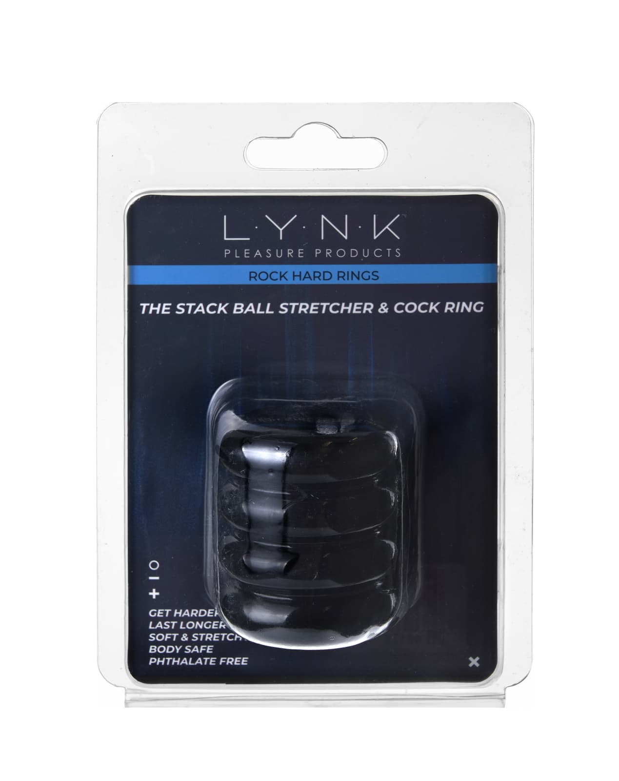 Soft Squeeze Ball Stretcher 2'' Male Scrotum Testicle Enhancer Last Longer Black 6