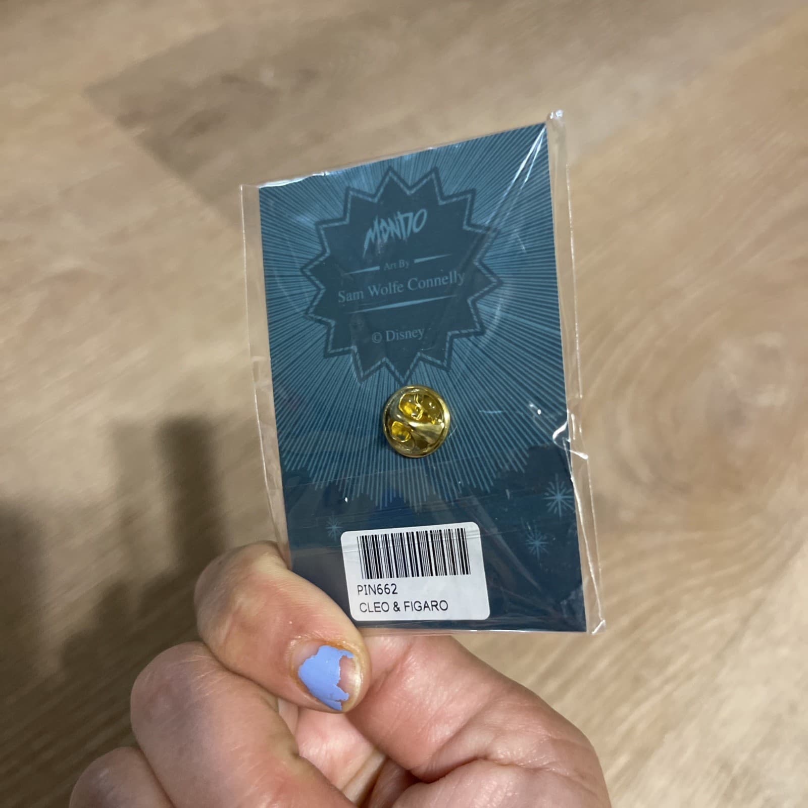 Disney Mondo Pinocchio's Figaro & Cleo Pin New H51 2