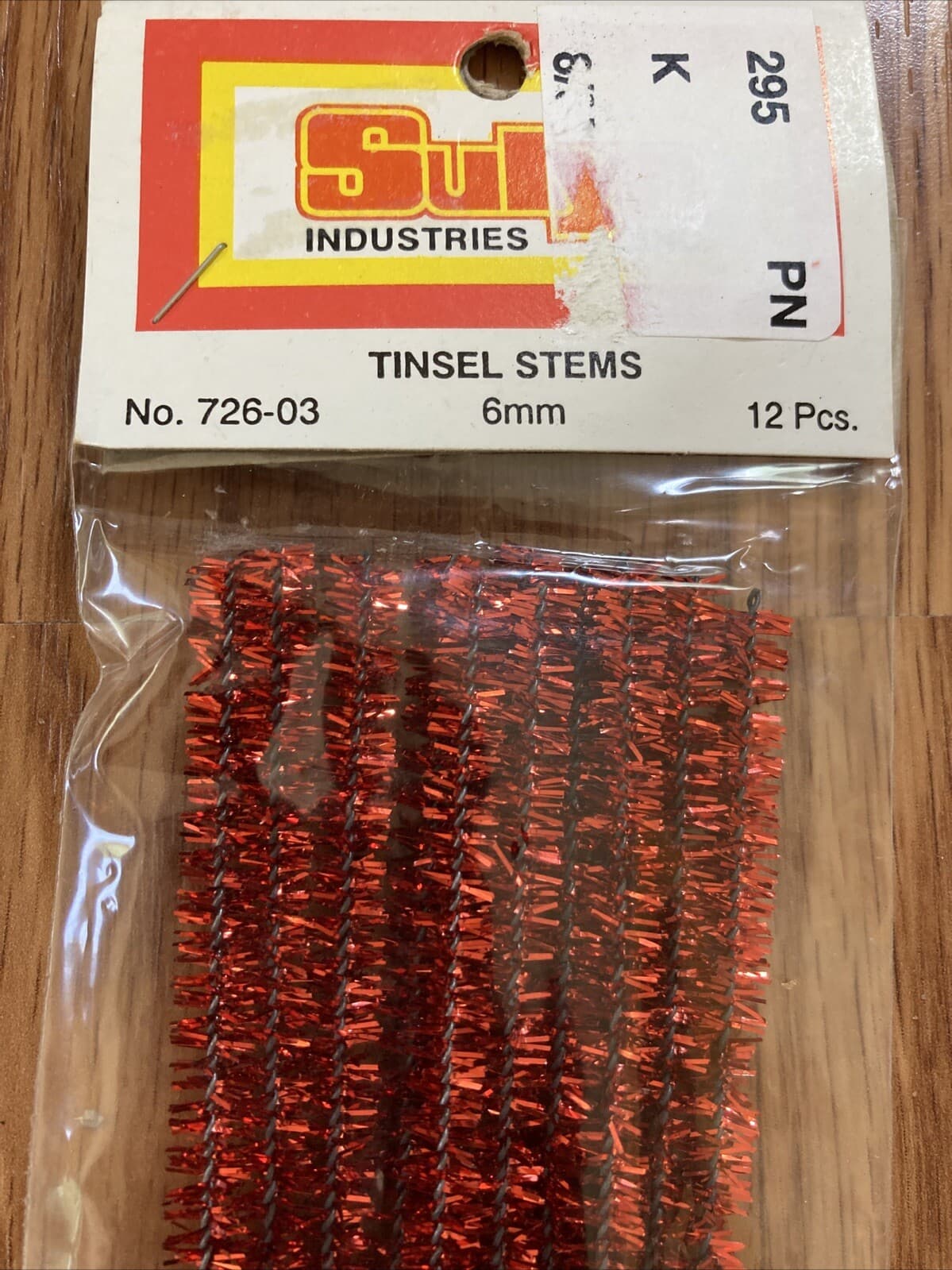 Sulyn Vintage Tinsel Stems Pipe Cleaners 6mm, Lot Of 9 Pkgs 4