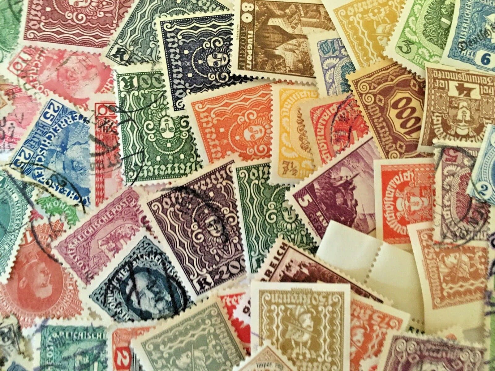 OLD AUSTRIA - 300 STAMPS before 1937, ALL DIFFERENT - Used 4