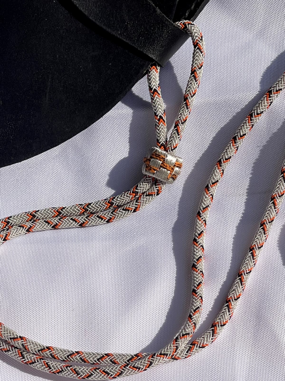 Russian imperial OFFICER nagant holster+Silver lanyard SET of 2 items 1897-1917 4