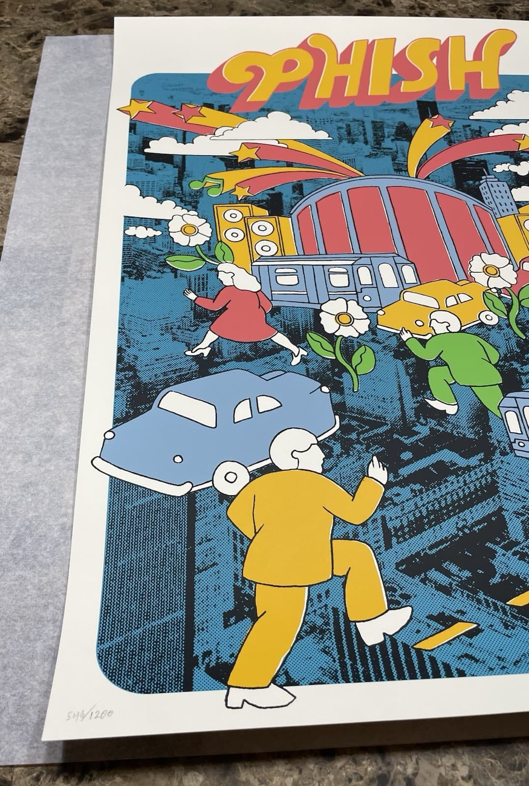 Phish 2022 MSG NYE NYC Stefanak SE 546/1200 M/NM 2