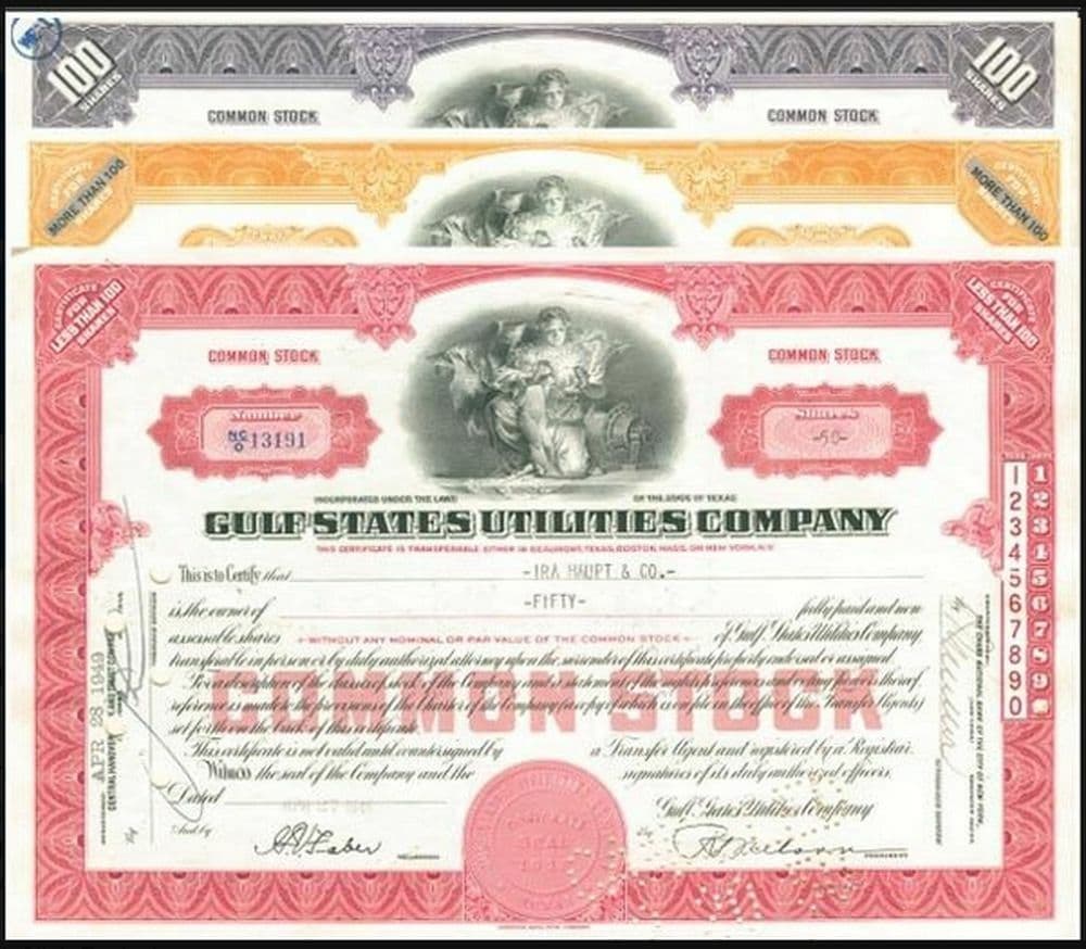 3 DIF TEXAS ELECT POWER STOX 1.99! BUY 2 LOTS GET 7 DIFF incl RARE 30's (SCAN 3)