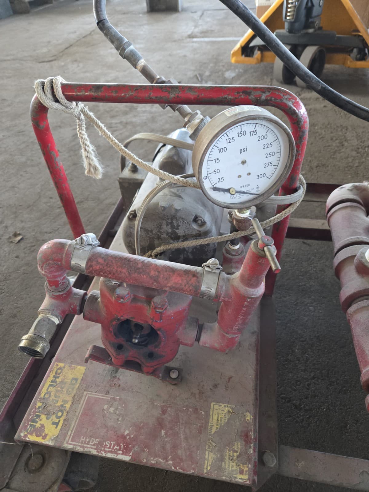 Hydrostatic Test Pump Firefighting Hose Attachments 2