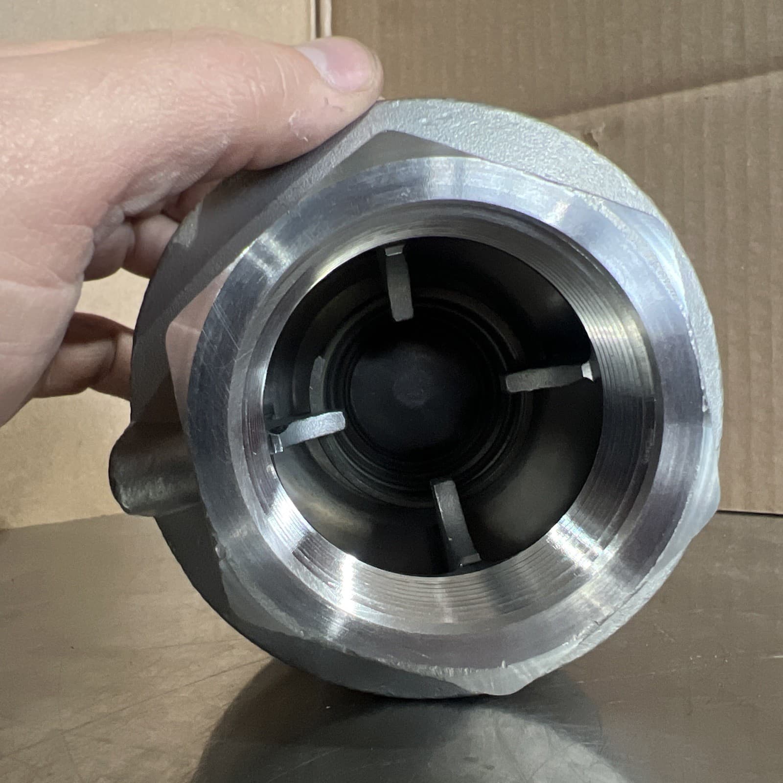 DFT-SCV 8374 STAINLESS STEEL SW CHECK VALVE 2 Inch Nos Surplus No Original Box 6