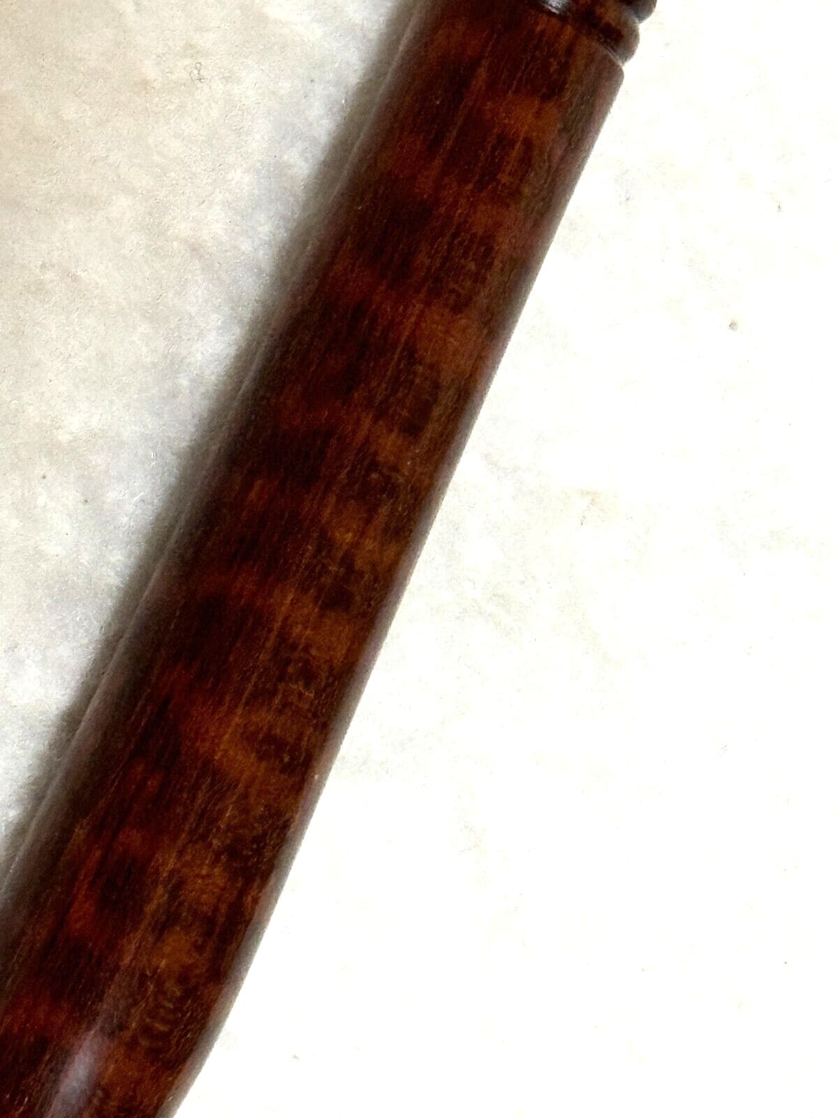 Hand carved Exotic hard to find SNAKEWOOD seam ripper sewing tool 24K Gld finish 3
