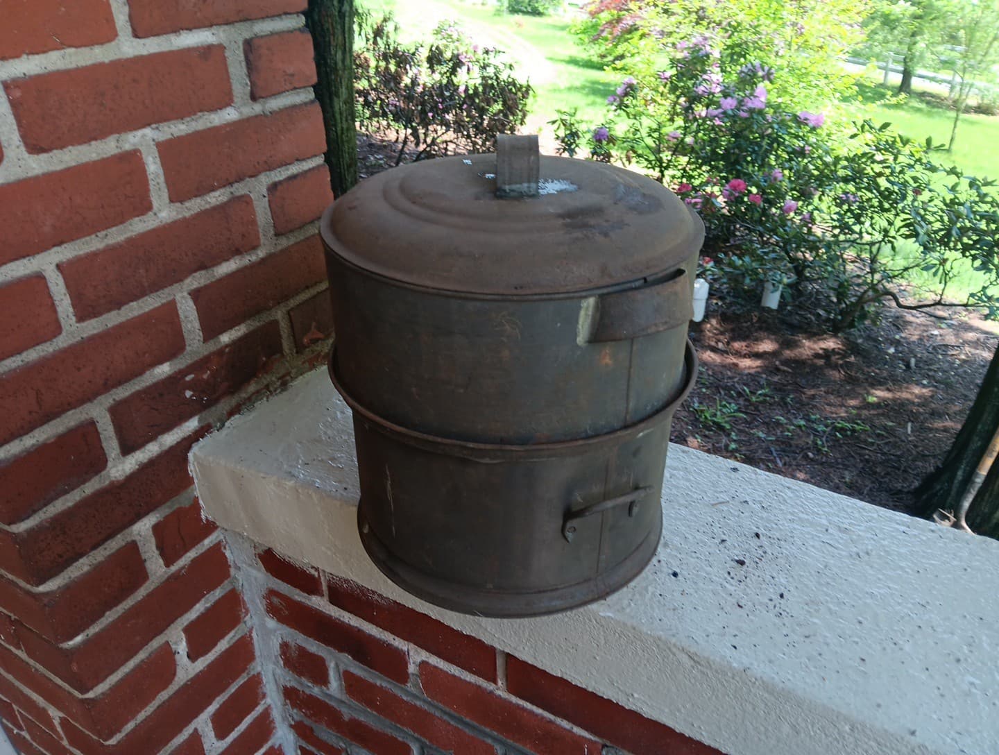 VINTAGE HILL'S CHAMPION STEAM COOKER POT SET HILL WHITNEY & CO OLD COOKWARE 2