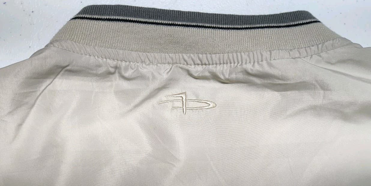 Page Tuttle Windbreaker Jacket Mens Small Beige Pullover 5